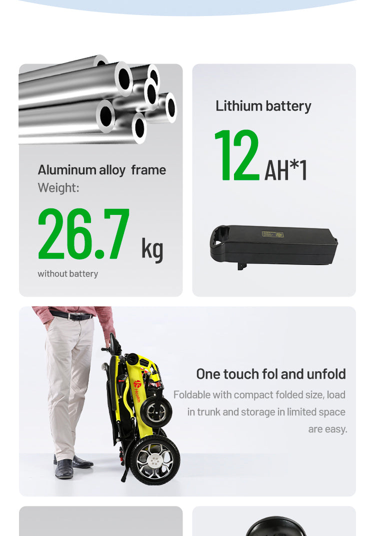 Electric Wheelchair D25