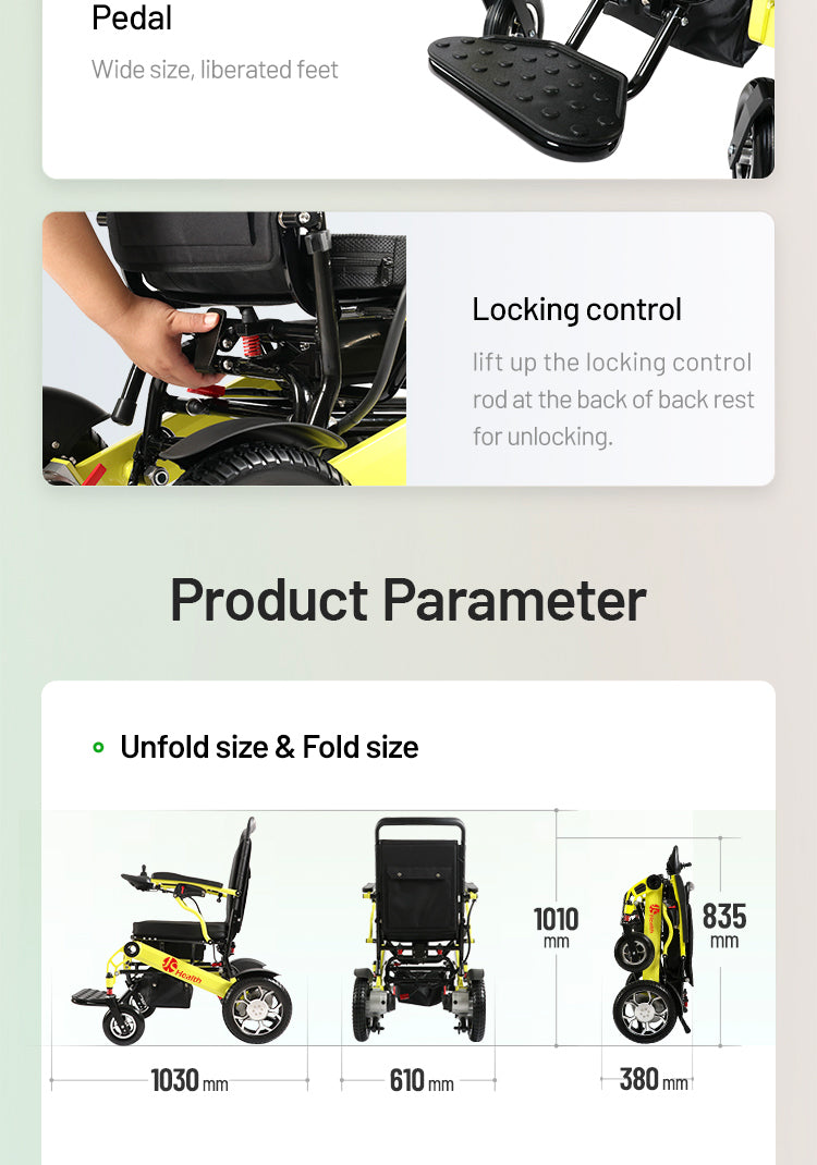 Electric Wheelchair D25